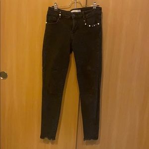 Black skinny jeans